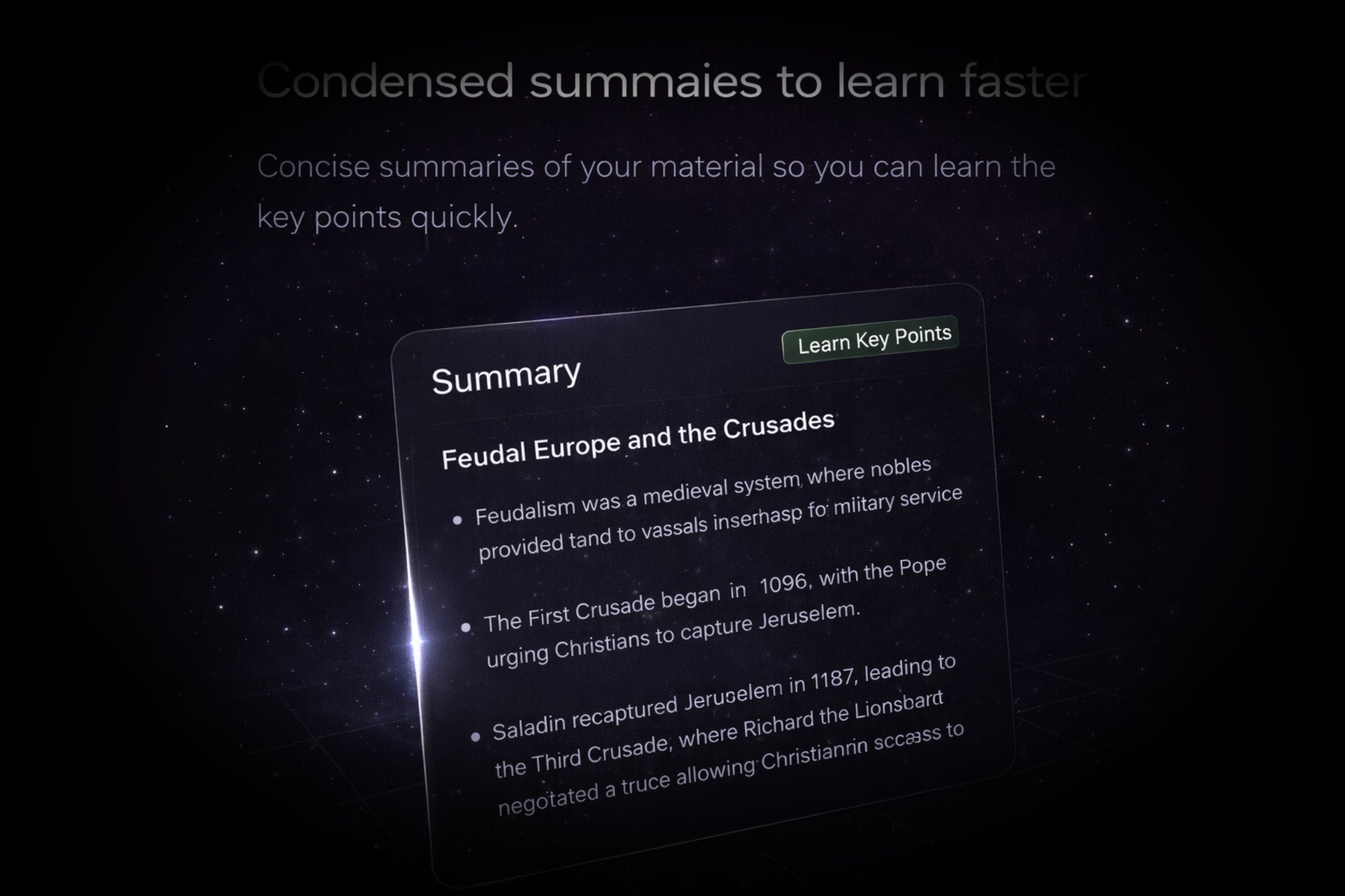 Study notes that feel like a real notebook.